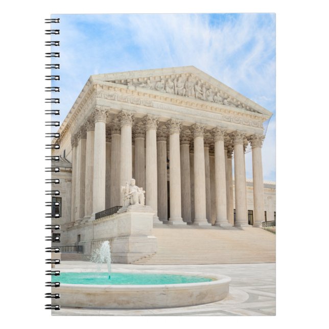 Cuaderno Tribunal Supremo de los Estados Unidos (Frente)
