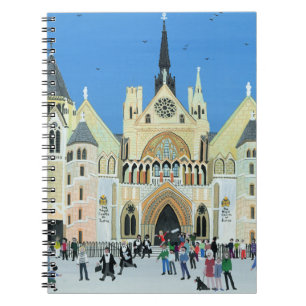 Cuaderno Tribunales de Justicia reales Londres 1994