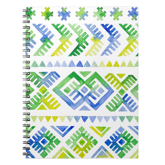 Cuaderno Tributo a Navajo: la tribu acuarela (Frente)