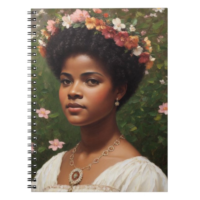 Cuaderno Tributo De Arte Floral De Ida B Wells (Frente)