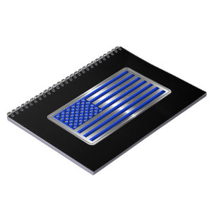 Cuaderno Tributo de la bandera de los Estados Unidos por la