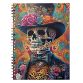 Cuaderno Tributo festivo de Calaveras: Sugar Skull Splendor