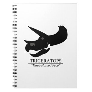 Cuaderno Triceratops Skull
