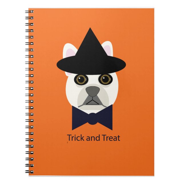 Cuaderno Trick and Treth Dog (Frente)
