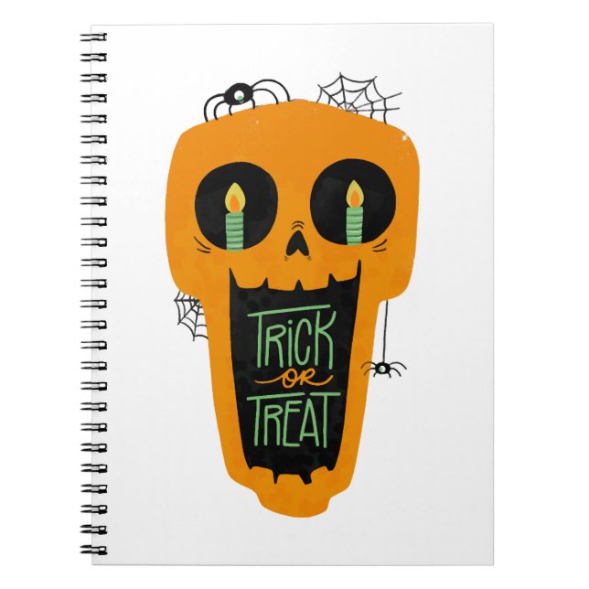 Cuaderno Trick de golosinas o trata a divertidos chicos de  (Frente)