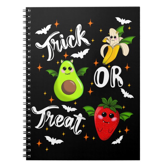 Cuaderno Trick o tratar frutos blancos (Frente)