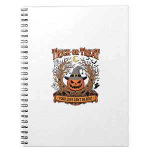 Cuaderno Trick Or Treat Halloween Calabaza Bruja Sombrero E