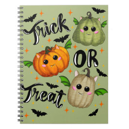 Cuaderno Trick or treat Kürbisse