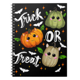 Cuaderno Trick or treat pumpkins Spiral Fotonotizbuch