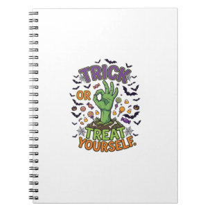 Cuaderno Trick Or Treat Yourself Mano de Zombie Halloween C