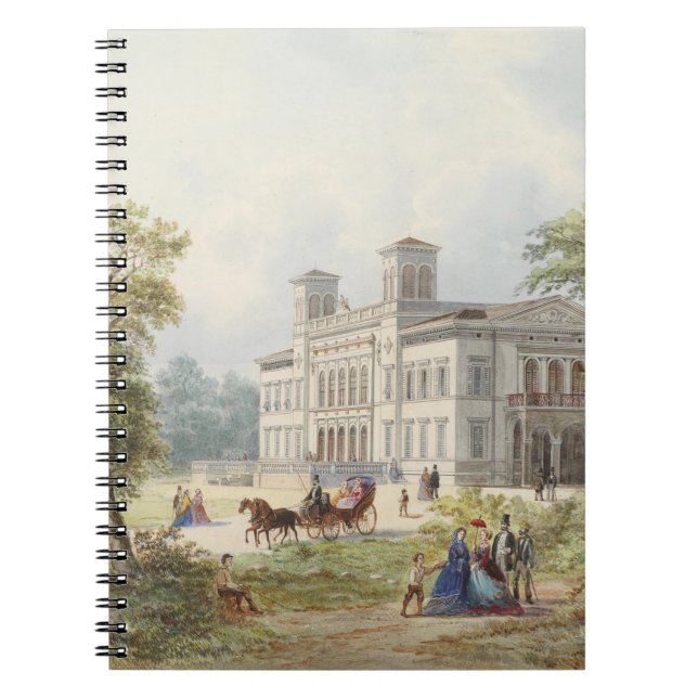 Cuaderno Triest Ferdinandeum - Albert Rieger (Frente)