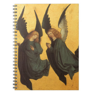Cuaderno Trío de ángeles del Renacimiento por el Maestro de