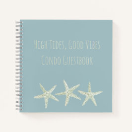 Cuaderno Trío de Estrellas de Mar al Acuarela