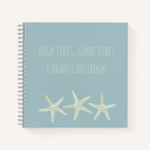 Cuaderno Trío de Estrellas de Mar al Acuarela