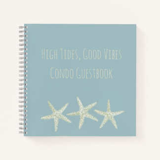 Cuaderno Trío de Estrellas de Mar al Acuarela