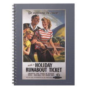 Cuaderno Trío de la familia en ahorros del vagabundo del