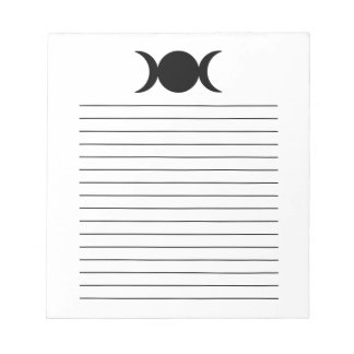 cuaderno triple luna || regalos espirituales