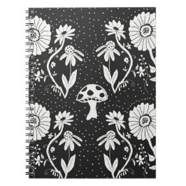 Cuaderno Trippy Mushroom Notebook