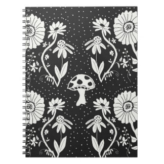 Cuaderno Trippy Mushroom Notebook