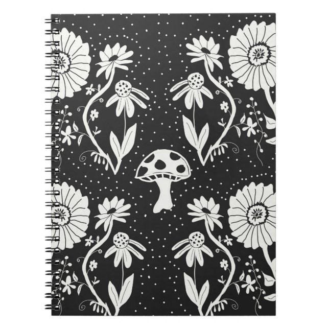 Cuaderno Trippy Mushroom Notebook (Frente)