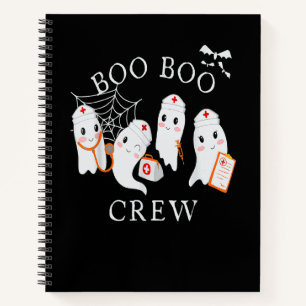 Cuaderno Tripulación Boo Boo Disfraz de Enfermera Fantasma 