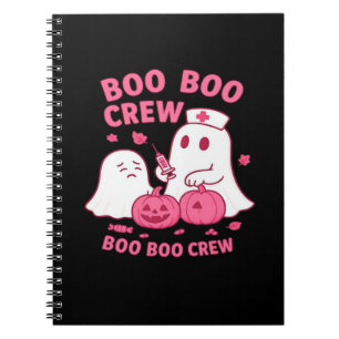 Cuaderno Tripulación Boo Boo Enfermera Divertida Halloween 