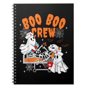 Cuaderno Tripulación de Boo Boo Enfermera Fantasma de Hallo