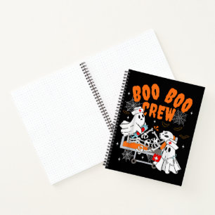 Cuaderno Tripulación de Boo Boo Enfermera Fantasma de Hallo