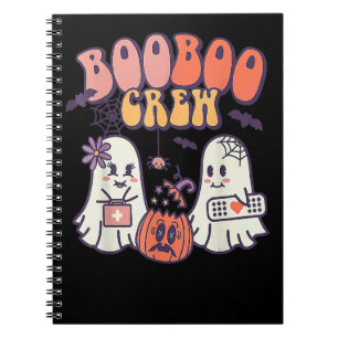 Cuaderno Tripulación de Boo Boo Médico Fantasma Paramédico 