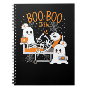 Cuaderno Tripulación de Boo Boo Médico Fantasma Paramédico
