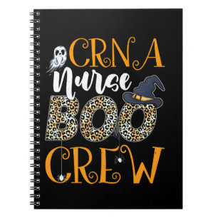 Cuaderno Tripulacion de Boo de Enfermera CRNA Fantasma Espe