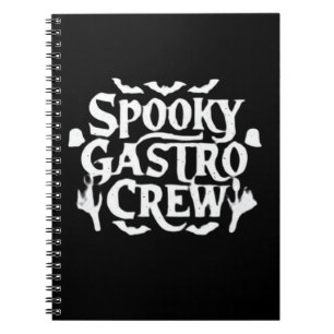 Cuaderno Tripulación Gastro Espeluznante Enfermera Gastro C