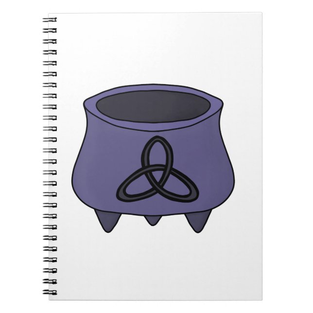 Cuaderno Triquetra Trinity Cauldron (Frente)