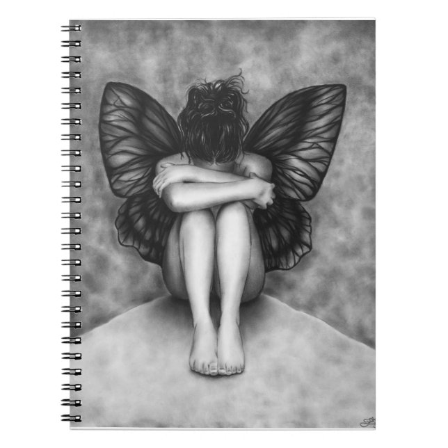 Cuaderno triste del chica de la mariposa (Frente)