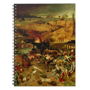 Cuaderno Triumph de la muerte, c.1562 (aceite en el panel)