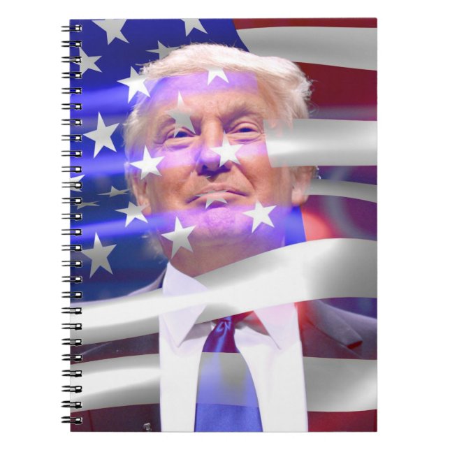 Cuaderno triunfo de la bandera estadounidense 2020 (Frente)