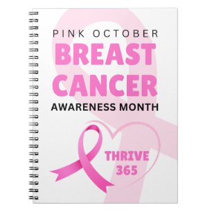 Cuaderno Trive 365 Mes de Conciencia sobre el Cáncer de Mam