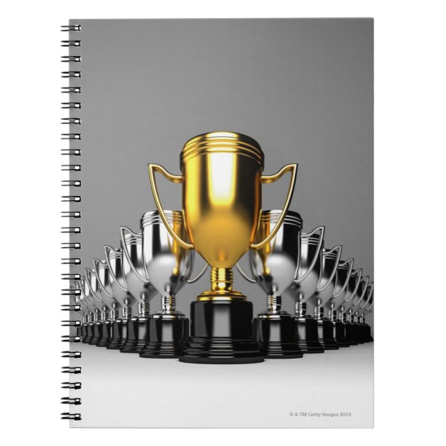 Cuaderno Trofeo Plateado 3 (Frente)