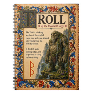Cuaderno Troll, Arte de Bestiario Medieval