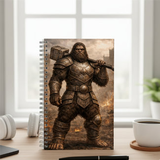 Cuaderno Troll Warrior Notebook – Fantasy Art Journal