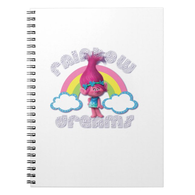 Cuaderno Trolls Rainbow Dreams Poppy (Frente)