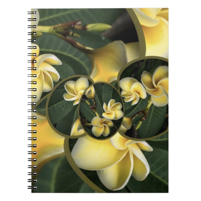 Cuaderno tropical de la página del diseño 80 del (Frente)