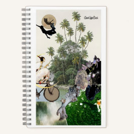 Cuaderno Tropical dreamlike conceptual collage