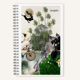 Cuaderno Tropical dreamlike conceptual collage