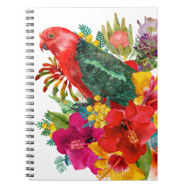 Cuaderno Tropical Loro Rey
