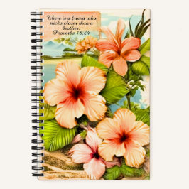 Cuaderno Tropical Notebook Proverbs 18:24
