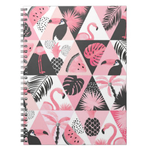 Cuaderno Trópico de retazos: sandía de Flamingo sin soldadu