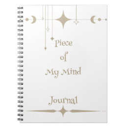 Cuaderno Trozos de mi mente