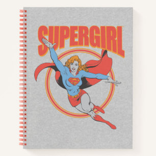 Cuaderno True Vintage Supergirl Flying Graphic