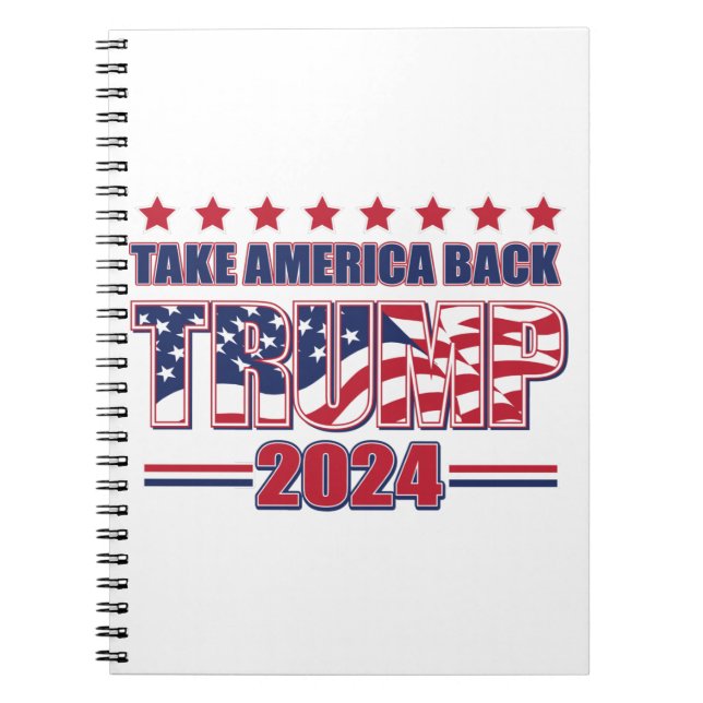 Cuaderno Trump 2024 (Frente)